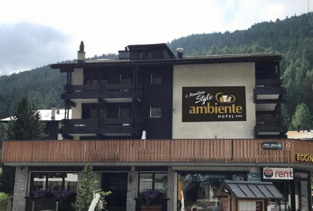 Ambiente Mountain Style Hotel Saas Fee Exterior foto